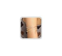 Inilbran Punk Snake Bracelet Vintage Snake Upper Arm Cuff Punk Swirl Snake Band Armlets Bangle Bracelet Cool Snake Arm Cuff Bracelet Serpent Snake Arm Cuff Bracelet Jewelry for Women(Gold)
