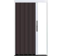 ININOSNP Aluminum Folding Door Folding Door for Bedroom/Kitchen/Doorway Aluminum Panel Accordion Sliding Door with Track and Lock(32x80in(81x203cm))