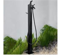 ININOSNP Outdoor water column Outdoor Stainless Steel Garden Water Column With Copper Tap(Style 6)