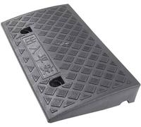 ININOSNP ramp Curb Driveway Ramps Portable Ramps Plastic Ramps Help Make Car Wheelchair Access Easy(Nero,50x27x11cm)