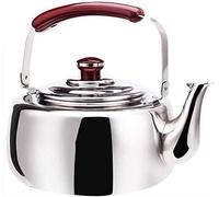 ININOSNP Stainless Steel Whistling Gas Kettle with Handle Thicken Household Large Capacity Induction Cooker Restaurant Teapot Kettle Coffee Pot(3l)