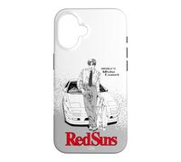 Initial D Akagi's White Comet RedSuns Racing Manga Anime Case for iPhone 16