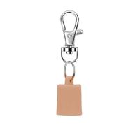 Initial Letter Keychain Caps for Lip Balm Replacement Covers Stylish Holder Practical Present for Women and Girls Lip Balm Lid Keyring