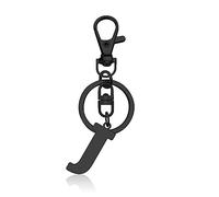 Initial Letter Keychain Monogram Letter Keychain Letter J Alphabet Keyring for Handbag Wallet Purses Backpack Metal Letter Key Ring for Friends Colleague Stainless Steel Letter Pendant Car Keyring