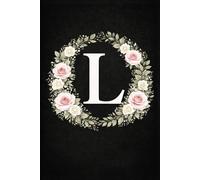 Initial Monogram Letter L Journal: Elegant Floral Lined Notebook for Kids, Girls & Women | Ruled Notebook