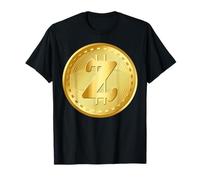 Initial Z Monogram Personalized Cryptocurrency Crypto Coin T-Shirt