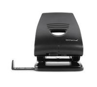 Initiative 2 Hole Punch Heavy Duty Black