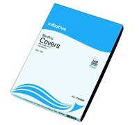Initiative PVC Binding Covers A4 140 Micron Clear Pack 100