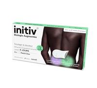 Initiv Back Patch - Pain Relief Up to 5 Days - Medical Device - Water Resistant Patch - No Heating or Cooling Effect - Box of 3 Patches - No Drug Active - Adults