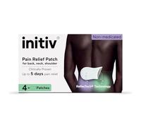 Initiv Non-Medicated Back Patch, for mild and Moderate Back Pain, Relief with Infrared Technology, 4 Patches