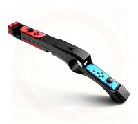 INITMMO Gun Controller for Nintendo Switch/Switch OLED Controller Shooting Games Wolfenstein 2:The New Colossus,Resident Evil,Big Buck Hunter and Others,for Switch Hand Grip Hunting Game Accessory