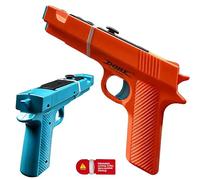 INITMMO Shooting Game Grip for Nintendo Switch 2 Joycons, Dual Trigger Controller Grips for Switch 2 Shooter & Hunting Games,Compatible with Big Buck Hunter,House of the Dead,Not for Switch 1 (2 Pack)