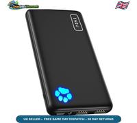 INIU 10000mAh Power Bank Fast Charging Portable Charger Triple USB for iPhone