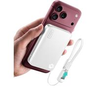 INIU 10000mAh Qi2.2 25W Wireless & 45W USB C Fast Charging Portable Charger | Detachable USB C Cable, Flight-Safe, Travel Essential, Magnetic Phone Essential Battery Pack for iPhone 18-12 Series