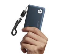 INIU 45W Fast Charging Portable Charger, 40% Smaller 10000mAh Power Bank | Flight-Safe, Detachable USB C Cable, Travel Essential, External Battery Phone Pack for iPhone 18 17 16, Samsung, Xiaomi etc