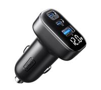 INIU Car Charger, 90W [Dual USB C 45W] PD Fast Charging Charger Adapter