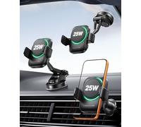INIU for MagSafe Car Mount Charger, Qi2.2 Certified 25W Fast Charging