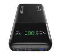 INIU Laptop Power Bank, Compact 27000mAh 140W Fast Charging Battery Pack | Smart LED Display, 3-Output Fast Charging, Flight-Safe, Portable Charger for MacBook Pro, Dell, Steam Deck, iPhone, iPad etc