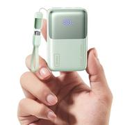 INIU Mini Power Bank, 45W Fast Charging 10000mAh Battery Pack USB C Input & Output Portable Charger, Small Portable Battery Bank for iPhone 16/15/14/13 Pro Max Mini Plus, Samsung, iPad, Travel, Green