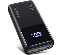 INIU Power Bank, 65W PD 25000mAh Portable Charger, Ultimate USB C 3-Output Fast Charging (Phone & Laptop) with Phone Holder Battery Pack for MacBook, iPhone, AirPods, iPad, Switch, Tablets.