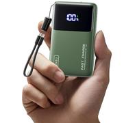 INIU Power Bank, Slimmest 10000mAh 45W PD Portable Charger, USB C in&Out Fast Charging Battery Pack, External Phone Powerbank Compatible with iPhone 16 15 14 13 12