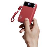 INIU Portable Charger, 22.5W 20000mAh Fast Charging Small Power Bank, Flight Cruise Ship Travel Essentials Mini Phone Charger Compatible with iPhone Samsung for College Students Teen Boys Girls, Red