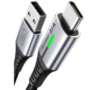 INIU USB C Charger Cable 1m 3.1A Type C Cable Fast Charging, Braided USB A to USB-C Phone Charger Cable USBC for iPhone 15 Pro Samsung Galaxy S22/S21/S20/S9 Huawei P9 Pixel 7/6 iPad Switch PS5 etc.