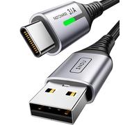 INIU USB C Charger Cable, 2m Type C Cable Fast Charging, Braided USB A to USB-C Phone Charger Cable USBC for iPhone 17 16 15 Pro Max, Samsung Galaxy S25 S24 Ultra, Pixel 10, iPad Air Switch Steam etc.