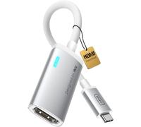 INIU USB C to HDMI Adapter, Original HDMI Certified with Smart Diagnostic LED, 4K@60Hz Type C for MacBook Neo, iMac Laptop, iPad iPhone Samsung Steam Deck Gaming Monitor etc(For Thunderbolt 3/4 Ports)