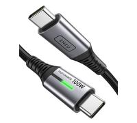 INIU USB C to USB C Charger Cable, [3m] 100W PD3.0 Type C Cable Fast Charging, Phone Charger USB-C Data Lead for MacBook Pro iPad Air iPhone 17 16, Samsung S25 S24 Ultra, Pixel 10 9 Switch PS5 etc.