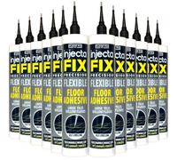 Injectafix Precision 300ml From Floor-Fix Pro - Fix Loose Tiles - For Loose & Hollow Tiles, Wood, LVT & Laminate - Includes 1.9mm Syringe Tip - Adjustable to 6mm + Anti-Clog Performance (pack of 12)