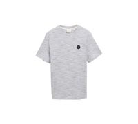 Injected Structured T-Shirt Tom Tailor Gris L