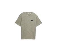 Injected Structured T-Shirt Tom Tailor Vert M