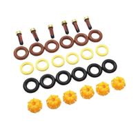 Injection Nozzles Fit for BMW E60 E39 520i 523i 525i 528i E36 328i E36 AY-RK004 6sets Fuel Injector Repair Kit 0280150440 13641703819 Fuel Injector