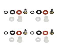 Injection Nozzles Fit for Honda Acura RSX TSX Civic 4PCS Fuel Injectors Repair Kit Filters O-Rings Fuel Injectors Replacement