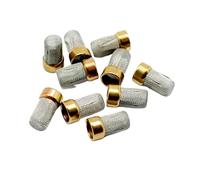 Injection Nozzles Fit for Toyota 4 Runner Sienna 3.0L 6 * 3 * 10.5mm 200 PCS Fuel Injector Repair Kit Metal Micro Filter 11009 Fuel Injectors Replacement(Copper)