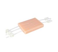 Injections Training Pad Model Silicone Human Skin Suture Training Injections Simulator Practice Pad Veins Imbedded Skin