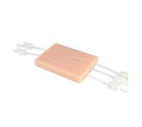 Injections Training Pad Model Silicone Human Skin Suture Training Injections Simulator Practice Pad Veins Imbedded Model Venous Simulator