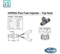 Magneti Marelli IWP006 Injector