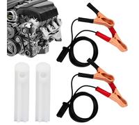 Injector Cleaner Kit - Flush Adapter for Engine Maintenance | Pp Material with Nozzle Connector, Test Lead Cable, Suv Truck Tuning Tool, 85cm Length for Emission Prep & Upkeep