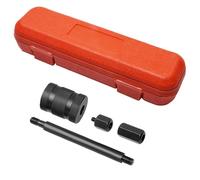 Injector Puller, Common Rail Injector Remover with Slide Hammer, Heavy-Duty Carbon Steel Material, Black Extraction Tool for Mechanics, Vehicle Repair, Installation, and Disassembly Tasks