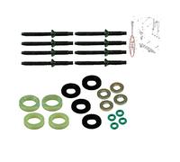 Injector Seal Washer Oring Kit For PEUGEOT Partner 206 207 307 308 407 3008 1609848080 1609848280 189173 1981 85 - AUTORCE
