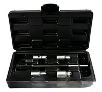 Injector Seat Cleaning Tool Kit for Diesel Repair(6-piece Set) | Hardened alloy construction, resists wear, removes carbon deposits, flat and spiral tips, professional grade