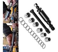 Injector Sleeve Cup Removal Installation tool with Parts Kit for CAT 3126 / 3126B Caterpillar C7 C9 with Style HUEI injectors