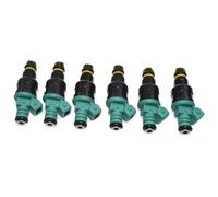 Injectors for BMW E34 E36 E39 E46 325i 525 M3 M50 M52 M50B25 M52B25 2.5L 3.0 V6 13641730060 0280150415 Engine Parts 6 X Fuel Injectors