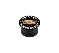 Injera Certified Addict Cute Ethiopian Food Teff Bread Lover PopSockets Adhesive PopGrip