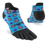 Injinji Artist Designed No Show Men's Toe Socks L