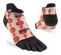 Injinji Artist Designed No Show Running Toe Socks M