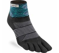 Injinji ARTIST DESIGNED WOMEN'S MINI CREW FLOW Toe Socks M/L, Flow, M-L
