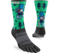 Injinji ARTIST DESIGNED WOMEN'S MINI-CREW WILDERNESS M/L Toe Socks, Wilderness., M-L